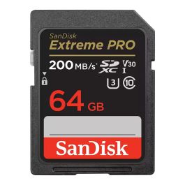 SanDisk Tarjeta SDXC Extreme PRO 64 GB SDSDXXU-064G-GN4IN Clase 10 UHS Class 3 V30 Velocidad 170MB/s Lectura 90MB/s Escritura Precio: 44.79000009. SKU: B1GX2779W3