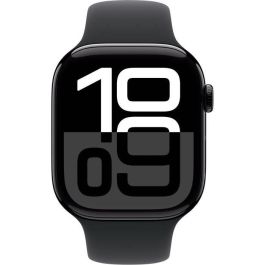 Apple WAT10CEL46BLASM Watch Series 10 GPS + Cellular 46 mm Caja de Aluminio Negro Azabache Correa deportiva negra S/M