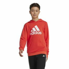 Sudadera con Capucha Niño Adidas Big Logo Essentials Rojo
