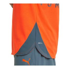 Camiseta de Manga Corta Hombre Puma Train Everfresh Tank Naranja