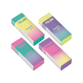 Milan Goma Nata 320 Sunset Colores Surtidos para Lápiz Suave No Abrasiva Precio: 20.78999978. SKU: B19H2SD2VR