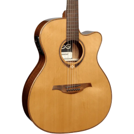 LAG Guitarra Acústica Auditorium Slim Cutaway 118 A/E - Natural Precio: 582.960576. SKU: B1DTTEZX44