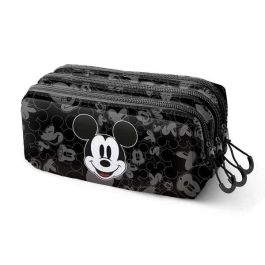 Karactermania Estuche Portatodo Trick FAN 2.2 Mickey Mouse Year 23x10x11 cm Negro Ripstop