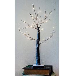 Edm Árbol 3D Sakura 60cm 24 LEDs Luz Cálida a Pilas 3xAA