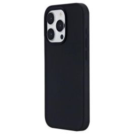 eSTUFF Funda INFINITE RIGA para iPhone 15 Pro - Negra - 93% Material Reciclado