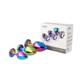 Plug Anal Pick&Love Nº 18 Multicolor 3 Piezas (8,3 cm) (9,5 cm) (7,6 cm)