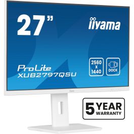 IIYAMA XUB2797QSU-W2 Monitor 27" Quad HD IPS 1ms HDMI DisplayPort USB Blanco Precio: 267.4999998. SKU: B14FW5S2C9
