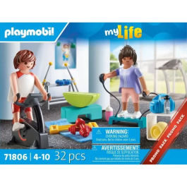 Playmobil Figura Entrenamiento Fitness