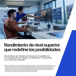 HP Z2 Mini G1a WSL2 DS Ryzen AI Max Pro 390 - Mini PC Workstation, AMD Ryzen AI Max PRO 390, Radeon 8050S, 32 GB RAM, 1 TB SSD, Windows 11 Pro