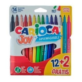 Carioca Rotuladores Joy Super Lavables C-Surtidos Estuche 12+2 Ud Gratis Precio: 1.49999949. SKU: B1H9YRXDB3