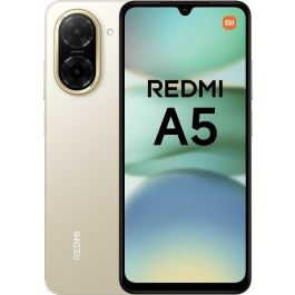 XIAOMI MZB0JTPEU Smartphone Redmi A5 6.88" HD+ 4GB/128GB Sandy Gold Pantalla 120Hz, Batería 5200 mAh, Cámara 32MP, Android 15 Go Edition Precio: 90.49999948. SKU: B1ETSD6PAX
