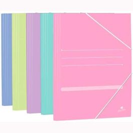 Mariola Carpeta con Gomas 3 Solapas Folio Cartón Mate 500 gr Colores Pastel Surtidos Pack 20 Unidades (20 Unidades) Precio: 15.49999957. SKU: B136FBNGAN