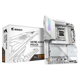 Gigabyte AM5 X870E AORUS PRO ICE ATX Placa Base para AMD Ryzen, Wi-Fi 7, USB 4, DDR5 hasta 8000MHz Precio: 369.59000001. SKU: B1CPCQEEN5