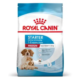 Royal Canin Starter Medium Alimento para Perros Cachorros de Raza Mediana, 15 kg Precio: 108.5000004. SKU: B1FG66R4SE