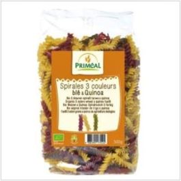PRIMEAL Espirales Tricolor de Trigo Quinoa, Albahaca y Remolacha Bio 500g Precio: 4.8900005. SKU: B1JTWEWDYD