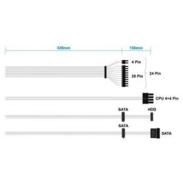 Aisens Fuente de Alimentación SFX ASPC-500SFX-SEO 500W Ventilador 8cm