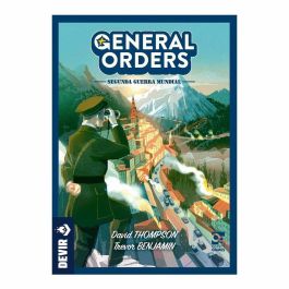 Devir General Orders: Juego de Mesa Segunda Guerra Mundial para 2 Jugadores, 30 Min, 14 Años