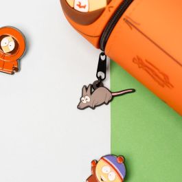 ERIK Portatodo 3D Kenny South Park - Estuche de Silicona Suave con Cremallera, 17x6.5cm