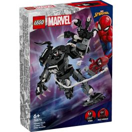 LEGO 76276 Marvel Armadura robótica de Venom contra Miles Morales, juguete de construcción con minifiguras