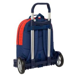 Safta Mochila 305 Evolution Super Mario Trick con Carro 420x320x150 mm