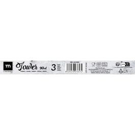 Set de 3 Tazas para Café Tower 90 ml - La Mediterranea (24 Cajas)