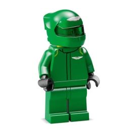 Juego de construccion coche de carreras aston martin aramco formula 1 amr24 lego speed champions
