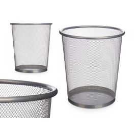 Papelera Rejilla 24 cm Plata - Pincello (12 Unidades) Precio: 40.49999954. SKU: B1BAZ3Y55Y