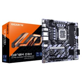 Gigabyte Q870M D3H Placa Base LGA1700 4xDDR4 4xSATA 3xM.2 para CPUs Intel Core Ultra LGA1851 DDR5 hasta 6400 MHz Precio: 229.49999941. SKU: B152F5ZTJX