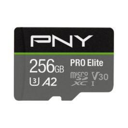 PNY P-SDU256V32100PRO-GE Tarjeta MicroSDXC 256 GB Clase 10 UHS-I U3 V30 100 MB/s Lectura 90 MB/s Escritura Precio: 27.69000058. SKU: B1BHH8MSYT