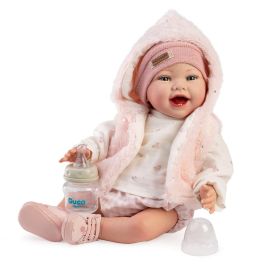 Muñecas Guca 10284 Muñeca Reborn Elsa de 42 cm con cuerpo de tela y extremidades de vinilo, tacto suave y blandito, para niños +3 años Muñecas Guca 10284 Muñeca Reborn Elsa de 42 cm con cuerpo de tela y extremidades de vinilo, tacto suave y blandito, para niños +3 años
