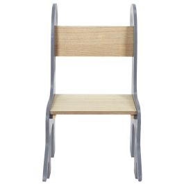 Home Deco Kids Silla Infantil Dino, Cómoda con Diseño de Dinosaurio, 33x49.5 cm