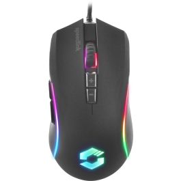 Speedlink SL-680022-RRBK Ratón Gaming USB ZAVOS, 6400 DPI, 7 Botones, Iluminación RGB, Negro con Mangos de Goma Precio: 34.98999955. SKU: B1BBGGMMET