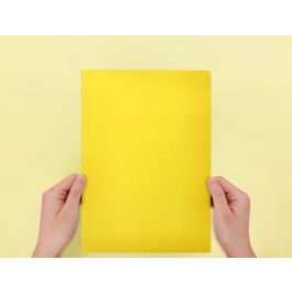 Subcarpeta Liderpapel Folio Amarillo Intenso 180 gr-M2 50 unidades