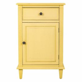 Mesita de Noche Alexandra House Living Amarillo 36 x 72 x 45 cm