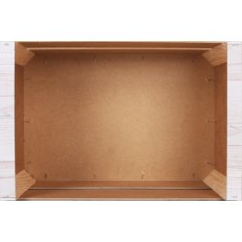 Caja Wood Brillo 44x28.5x23 cm S.Home - Confortime (3 Unidades)