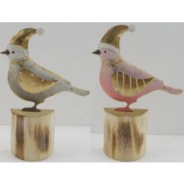 DKD Home Decor Figura Navidad Pájaro Fantasía Metal Colores Surtidos 3x17.5x12.5 cm (6 Unidades) Precio: 19.34064. SKU: B1GZQ2J9AF