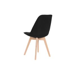 Silla Scandi DKD Home Decor Negro 56 x 83 x 48 cm