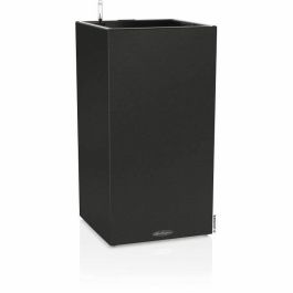 Lechuza LEC4008789136428 Macetero Canto Stone Column 40, Kit LED Completo, Negro Grafito