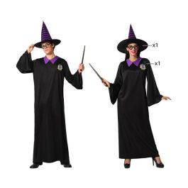 Harry Potter Disfraz Mago Adulto XL Unisex Negro con Túnica y Sombrero para Hombre y Mujer. Ideal Fiesta Temática Cosplay Hogwarts Harry Potter Disfraz Mago Adulto XL Unisex Negro con Túnica y Sombrero para Hombre y Mujer. Ideal Fiesta Temática Cosplay Hogwarts