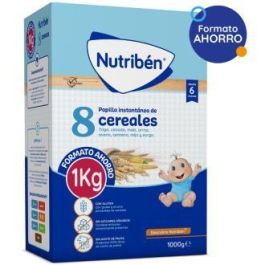 Nutriben 8 Cereales 1000g Nutriben 8 Cereales 1000g Precio: 10.7900001. SKU: B1CGF3KKPM