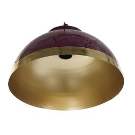 DKD Home Decor Lámpara Techo Moderno Lila Rosa 33 x 24 x 33 cm (2 Unidades)