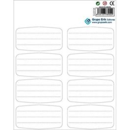 Etiqueta Escolar Erik 8X4 Cm. Color White (16 Ud.) Precio: 1.49999949. SKU: B15TX8QSMH