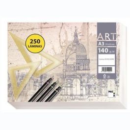 Pacsa Papel De Dibujo Serie Art Paquete 250 Láminas A3 140 gr Liso Sin Recuadro Blanco Precio: 14.99638192. SKU: B1JVF7EB9G