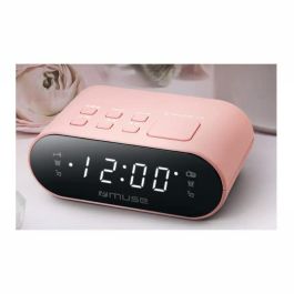 MUSE Radio Despertador con Pantalla LCD y 20 Presintonías FM, Rosa Precio: 18.2105. SKU: B1GCEXDR5B