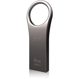 STICK Silicon Power USB-Stick 16GB USB3.0 J80 Silver/Zinc Alu.