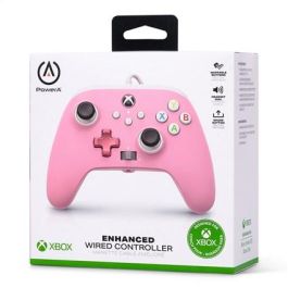 Power A Mando con Cable 1518815-02 Enhanced para Xbox Series X/S Rosa