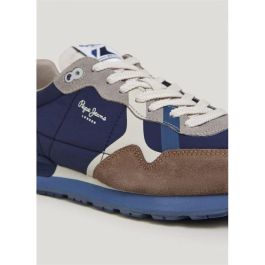 Zapatillas Casual Hombre Pepe Jeans Brit Prints Marrón claro L