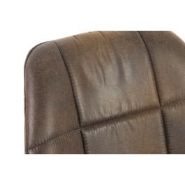 DKD Home Decor Silla Scandi Marron Natural 55 x 85 x 47 cm (2 Unidades)