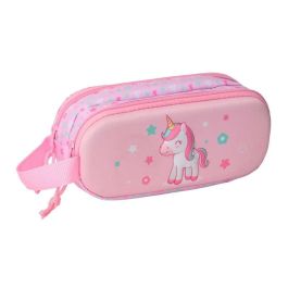 Bolso Escolar Portatodo Safta Doble 3D Mochilas 3D Safta Unicorn 80x210x60 mm
