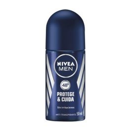 Nivea Desodorante Roll-on MEN PROTEGE & CUIDA Hombre, Protección Antitranspirante 48h, No Irrita Piel Sensible 50 ml Precio: 3.50000002. SKU: B1DDT2DDHG
